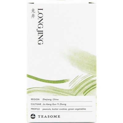 Teasome sypaný zelený čaj Long Jing Dračí studna 50 g