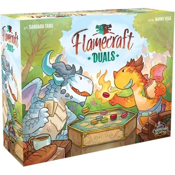 Cardboard Alchemy Настолна игра Flamecraft Duals - Абстрактна (CA06-DUAS-EN)