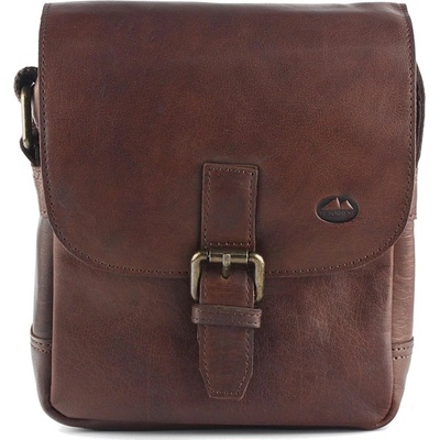 Pánské crossbody EL FORREST MB11-22 hnědá