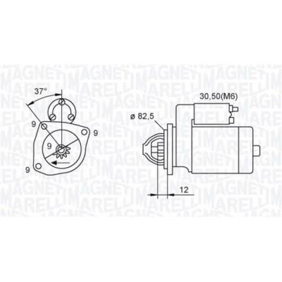 Startér MAGNETI MARELLI 063721264010