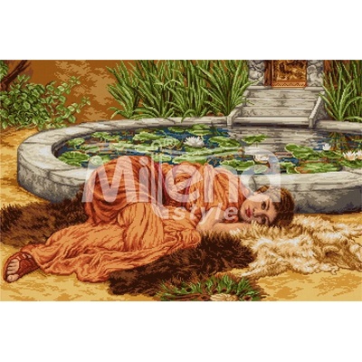 Milena Style Мечтание - гоблен със схема конци Ariadna 1: 1