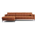 Cosmopolitan Design Ъглов диван в тухлен цвят (ляв ъгъл) Bali - Cosmopolitan Design (COS_LC_170_F1_BALI8)