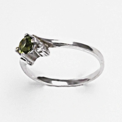 Čištín Zlatý přírodní Vltavín bílé i žluté zlato T 1164