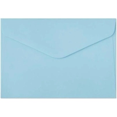 Ozdobné obálky Smooth - B6, 130 g/m2, modré, 10 ks
