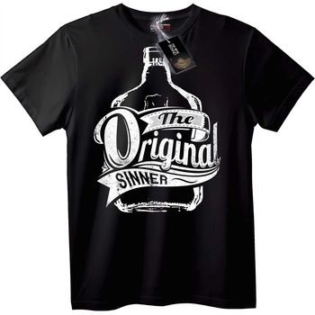 NOONEBRAND Тениска Оригиналният Грешник - L, White