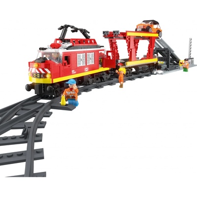 Playtive Clippys Stavebnice "Železnice" (nákladní vlak)