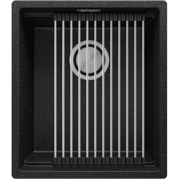 Image 1 of Твоят Стил Графит кухненска гранитна мивка Прага 50 Level Slim XXL 460 x 470 мм