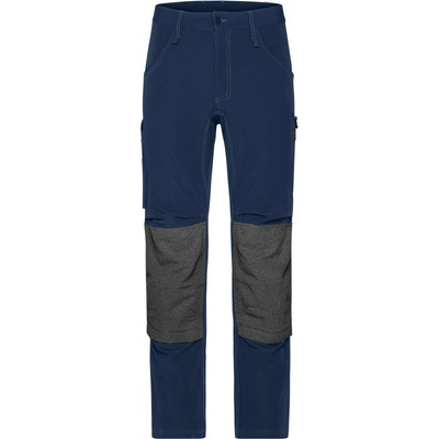 James & Nicholson JN 1813 Slim Line kalhoty strečové, do pasu navy