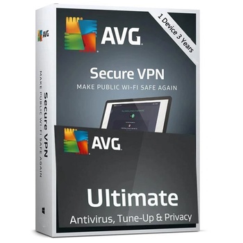 AVG Technologies Ultimate + VPN Windows - 1 устройство / 3-годишен електронен лиценз електронен лиценз