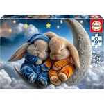 Educa Детски пъзел Educa от 100 части - Спящи зайчета (EDU20498) - baby