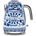 Smeg Термокана SMEG KLF03DGBEU с дизайн на Dolce & Gabbana, 50s Style, 1.7L, син/бял (KLF03DGBEU)