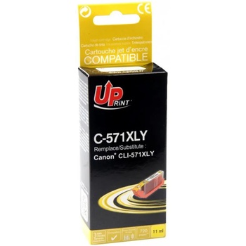 Image 1 of Compatible Съвместима мастилница UPRINT CLI 571XL-M CANON, Yellow (LF-INK-CAN-CLI571Y-XL-UP)