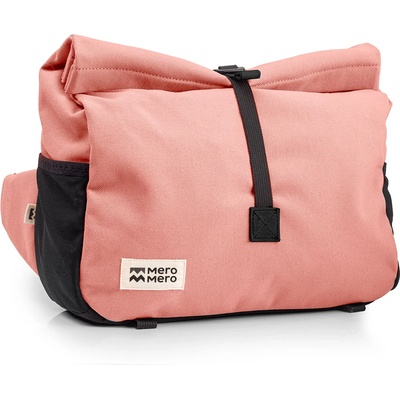 MeroMero Чанта за кръст Meromero Piha Bag 4-6 Hip bag - Blossom Pink / Black Leather - размер 4-6 l (510-3256-0611)