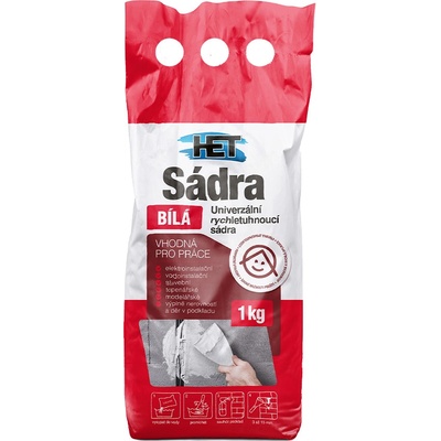 Het sádra modelárska Almond biela 1kg