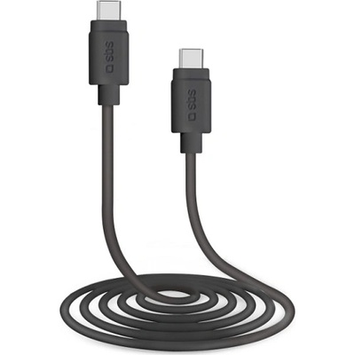 SBS TECABLETCC20K datový USB-C/USB-C, 1,5m,černý