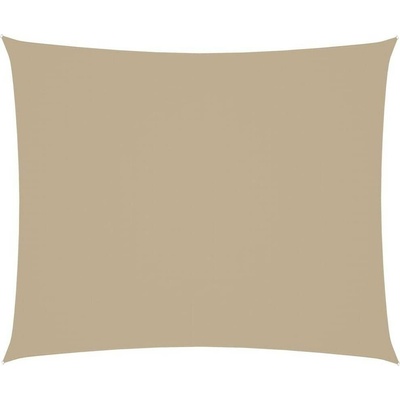 vidaXL Markýza Oxford Fabric Obdélníková 4x6 m Béžová