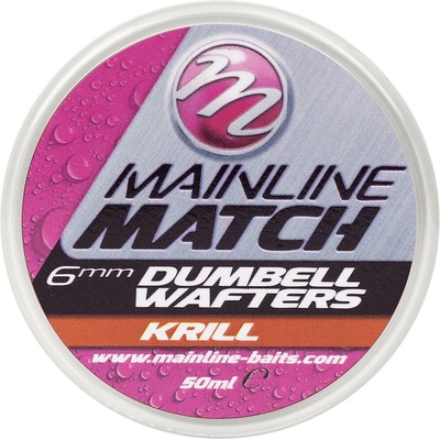 Mainline Dumbell Match Wafters Red Krill 50ml 10mm