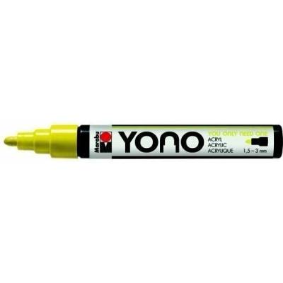 Marabu YONO akrylový popisovač 1,5-3 mm - neonově žlutý