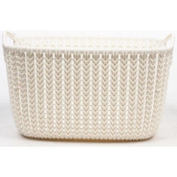 CURVER 226391 Košík KNIT 8L - krémový (03674-X64)