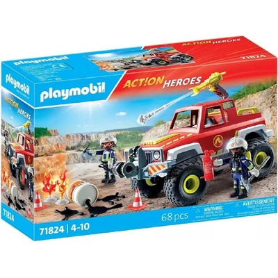 Playmobil 71824 Hasičské terénní auto – Zboží Živě