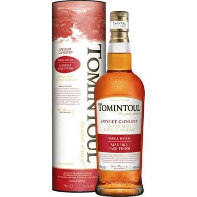 Tomintoul Madeira Cask Finish 40% 0,7 l (tuba)