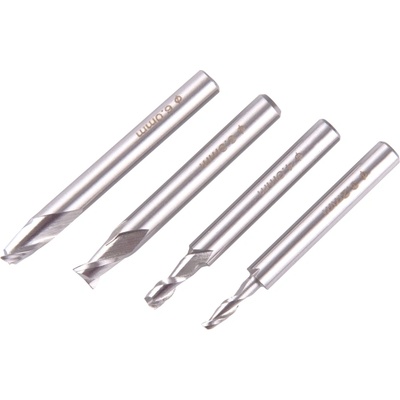 EXTOL CRAFT frézy stopkové, sada 4ks, ∅3,2-4-6-6,3mm, 408010B