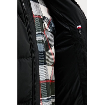 Tommy Hilfiger Пухен елек Tommy Hilfiger в черно зимен модел MW0MW40607 (MW0MW40607)