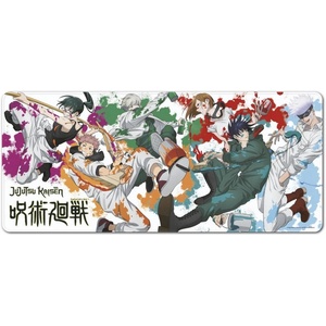 Grupo Erik Подложка за мишка Grupo Erik - Jujutsu Kaisen, Paint Fight, XL, мека, многоцветна (MGGE075) - digit