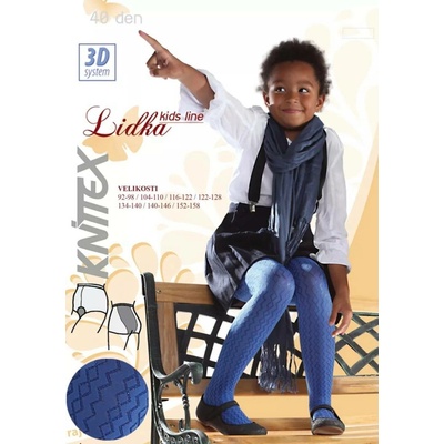 Knittex dívčí punčocháče Mix růžová světlá