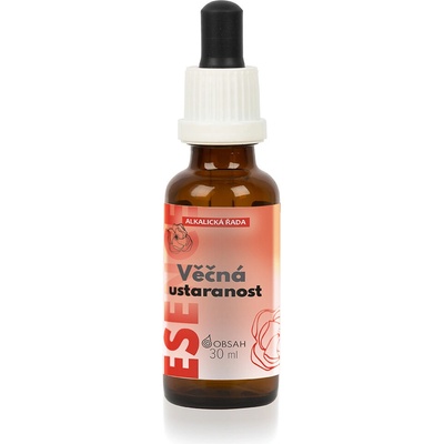 Večná ustaranosť kombinovaná zmes Bach. esencií 30 ml
