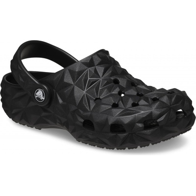 Crocs Classic Geometric Clog K black Černá