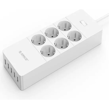 ORICO 6 Plug + 5 USB 1,5 m Switch (HPC-6A5U)