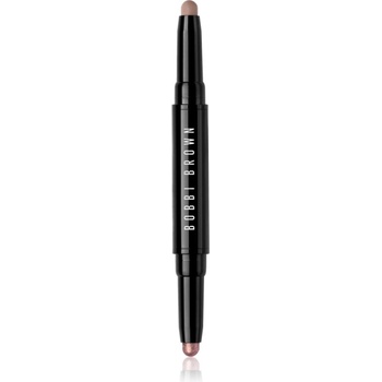 Bobbi Brown Long-Wear Cream Shadow Stick Duo сенки за очи в молив дуо цвят Pyrite / Muted Taupe 1.6 гр