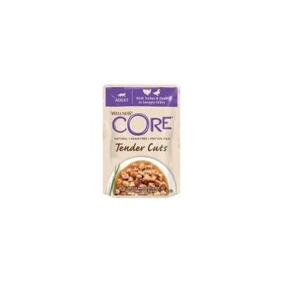 Wellness Core Tender Cuts s krůtím a kachním masem v omáčce 85 g