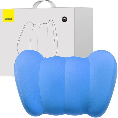 Baseus Копринена лумбална възглавница за кола Baseus ComfortRide Series, синя (C20036401311-00)