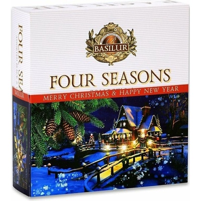 Basilur Four Seasons Vánoční 011 Assorted 40 sáčků