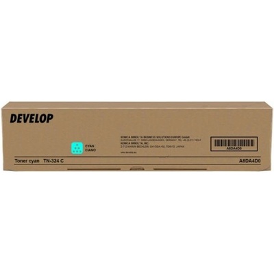 Develop Тонер, DEVELOP, A8DA4D0 TN324C, Cyan (A8DA4D0)