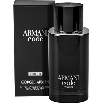 Giorgio Armani Code Parfum parfém pánský 75 ml plnitelný flakon flakón