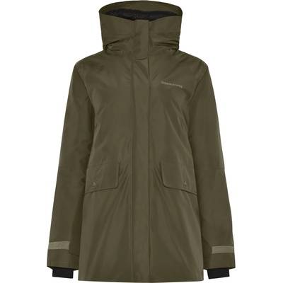 Didriksons Дамско яке парка Didriksons Women's Tuva Parka Winter jacket - Deep Green - размер 34 (EU) (104-6191-0311)