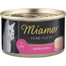 Krmivo pre mačky Miamor Cat Filet kura ryža 100 g
