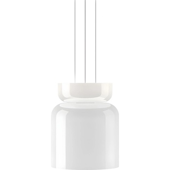 Image 1 of POLARIS Висящ LED пендел Pluto Down | Бяло стъкло | 14W | 3000K | Цена 180, 00€ (352, 05 лв) (10245P/B S)