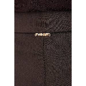 Twinset прав панталон дамски с добавена вълна (262TT2223)