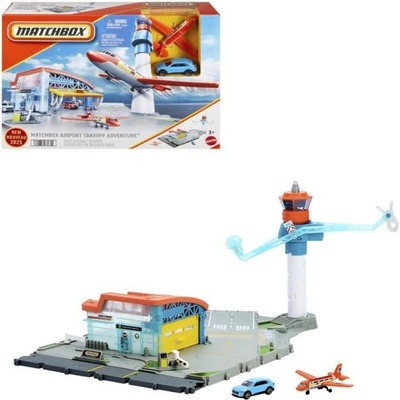 Matchbox Letiště s angličákem a letadlem