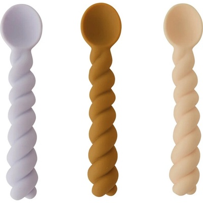 Mellow Silikonové lžičky Vanilla Oyoy 3 ks