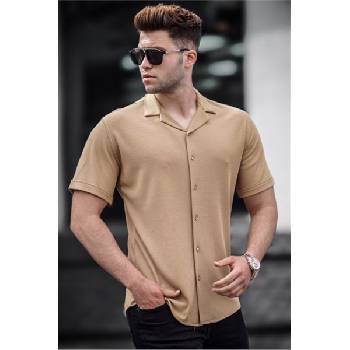 Madmext Мъжка риза 5500 - Камел 306077 (306077_Камел)