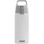 SIGG - Insulated drinking bottle - Thermos bottle Shield Therm One White - Carbonated drinks - Leak-proof - Dishwasher safe - BPA-free - 90% recycled stainless steel - White - 0.5L - 6056.20