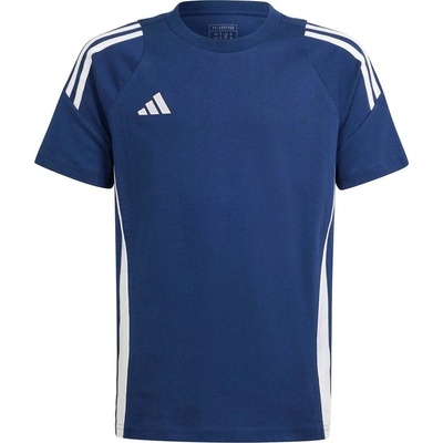 adidas teamwear Tiro 24 Sweat Tee detský futbalový dres námornicko modrý IR9357