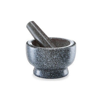 ZELLER Hmoždíř a tĺčik žula, antracit, priemer 13,5 cm