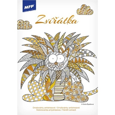 MFP Paper s.r.o. omalovánky Antistresové Zvířátka A5 5301161