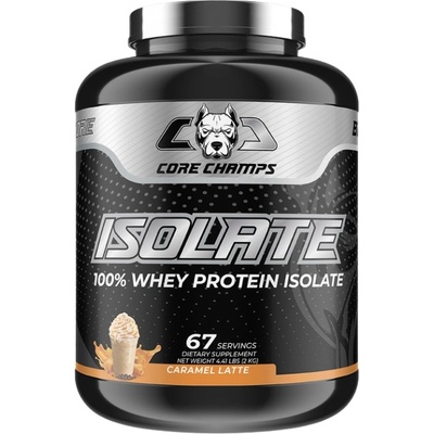 Core Champs 100% Whey Isolate [2000 грама] Лате-карамел